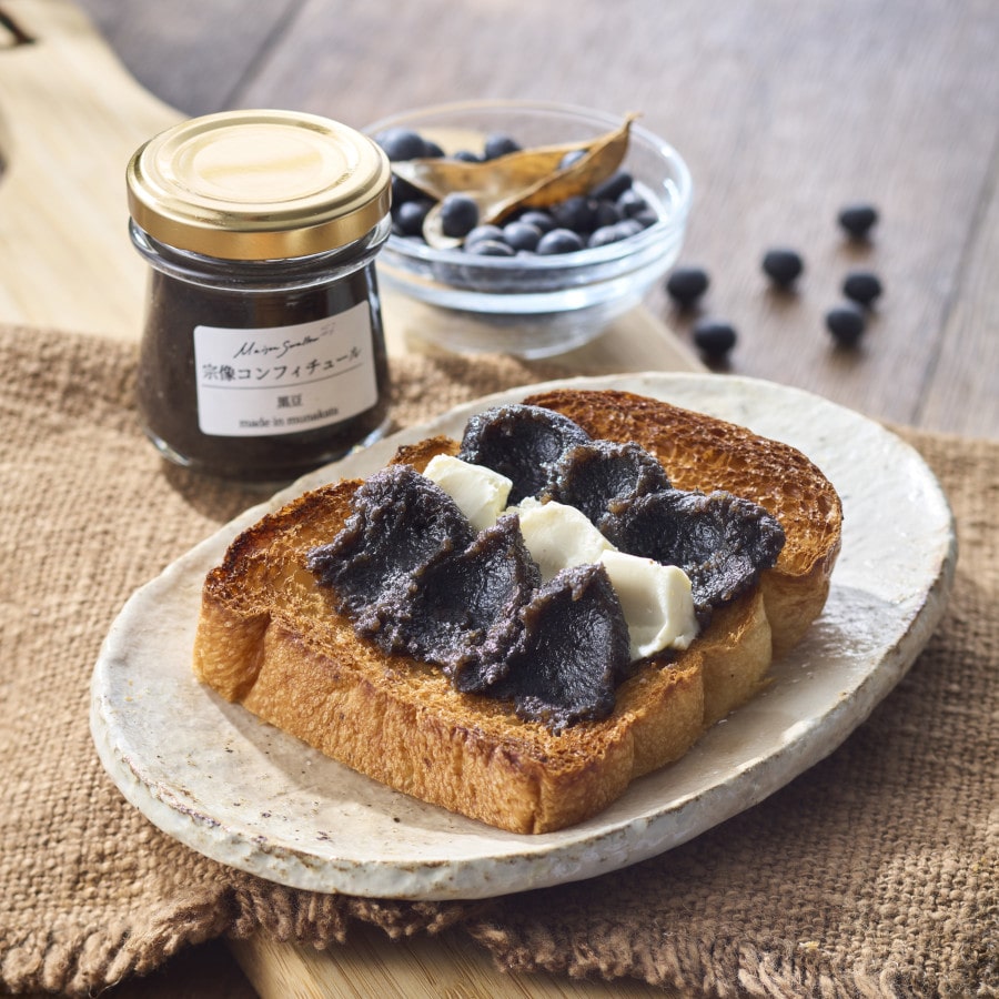 【福岡】道の駅むなかた コンフィチュール工房「メゾンスワロー」の宗像コンフィチュール あまおう&黒豆 2種セット