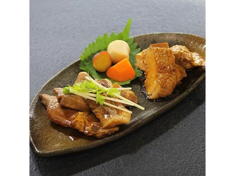 【新潟】ご贈答でも喜ばれる お肉とお魚の焼漬 4点詰合せ ZB3(匠の焼漬さけ×1袋、匠の焼漬さば×1袋、豚肩ロース×1袋、鶏もも×1袋)