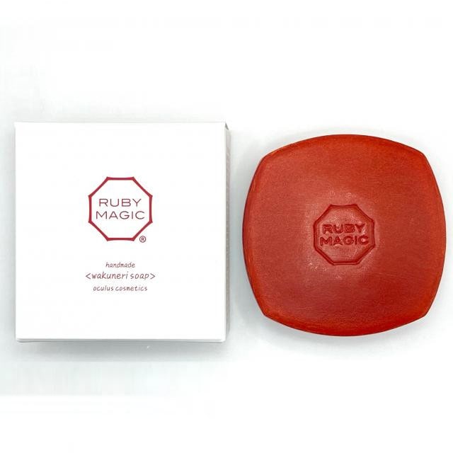 【山梨】完成まで70日以上! 石鹸職人によるこだわりの枠練り美容石鹸 ルビーマジックソープネオ