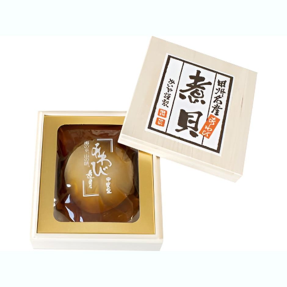 【山梨】ご贈答用 化粧箱入り あわび煮貝 70g(M-50)