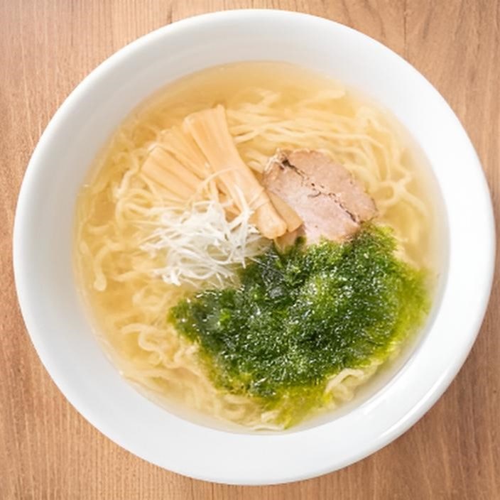 【福島】あおさ塩ラーメン3食 2箱セット 祝!「優良ふるさと食品中央コンクール」国産畜水産品利用部門(2022)農林水産省大臣官房長賞受賞
