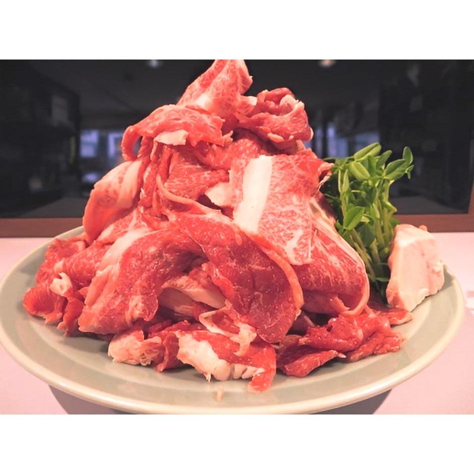 【長野】信州産黒毛和牛 切り落し 1.4kg(700g×2)