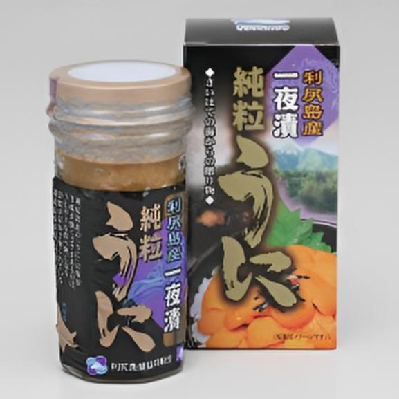 【北海道】利尻島産 一夜漬 純粒うに(ムラサキ 60g×2個)