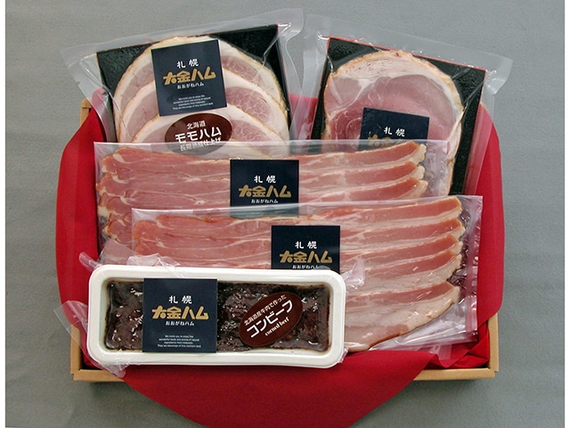 【北海道】札幌大金ハム　北海道物産展人気商品の詰合せ　3種5個