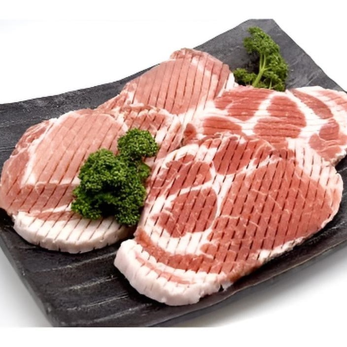 【三重】松阪豚 ステーキセット(松阪豚ロース180g・肩ロース180g 各2枚)