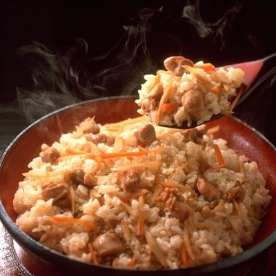 【福岡】道の駅むなかた限定 炊きたてご飯に混ぜるだけ!むなかた鶏かしわめしの素 2合用 5個セット