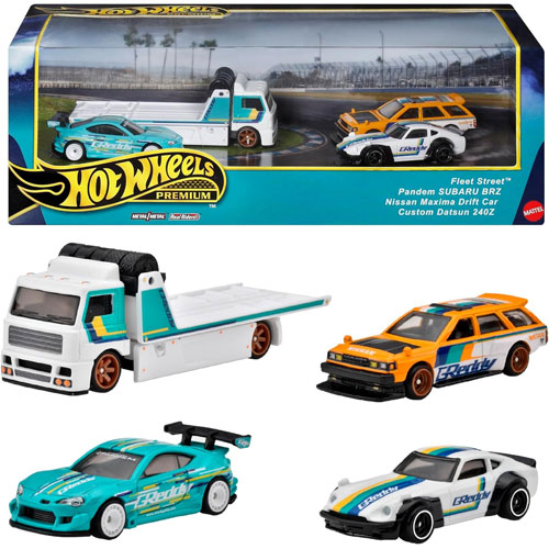 Hot Wheels ホットウィール プレミアム コレクターセット ドリフティング (4台セット) HRT53-9866