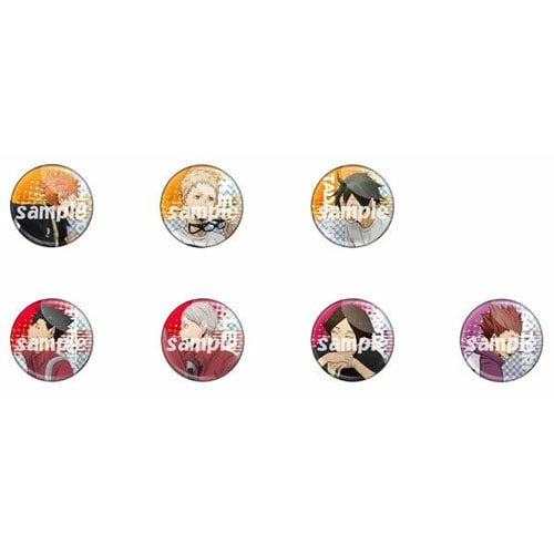 ハイキュー!! ミドルブロッカー グリッター缶バッジ 【1BOX=7パック入り】