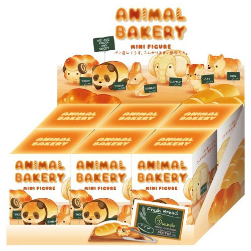 [6個セット=1BOX] ANIMAL BAKERY MINI FIGURE アニマルベーカリー ミニフィギュア