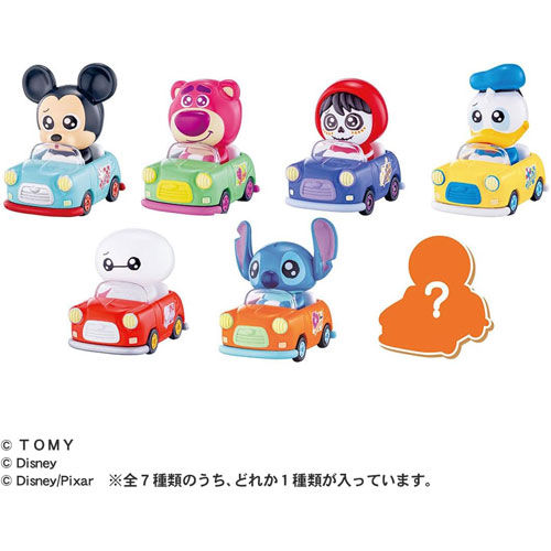 ドリームトミカ TOMICA TUNES DISNEY CHARACTERS Vol.1 (トミカチューンズ ディズニーキャラクターズ) DP-BOX [1ボックス=6個入り]