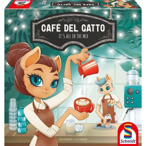 ねこカフェ Cafe del Gatto ボードゲーム 日本語説明書付属