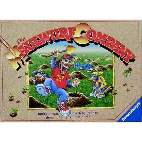 穴掘りモグラ Die Maulwurf Company ボードゲーム 日本語説明書付属