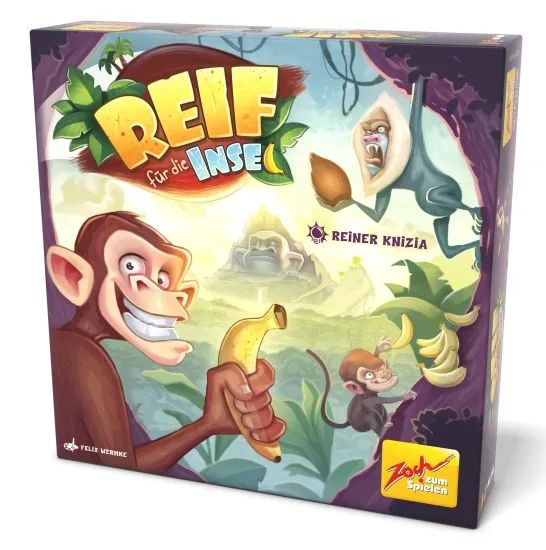 完熟バナナ島 (Reif f?r die Insel) ボードゲーム 日本語説明書付属