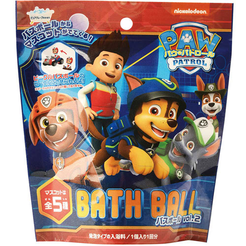 パウ・パトロール (人形) バスボール vol.2 BATH BALL 入浴剤 バスボム 1個