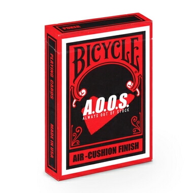 トランプカード バイスクル BICYCLE ALWAYS OUT OF STOCK A.O.O.S 【ゆうパケット(ポスト投函)でお届け】