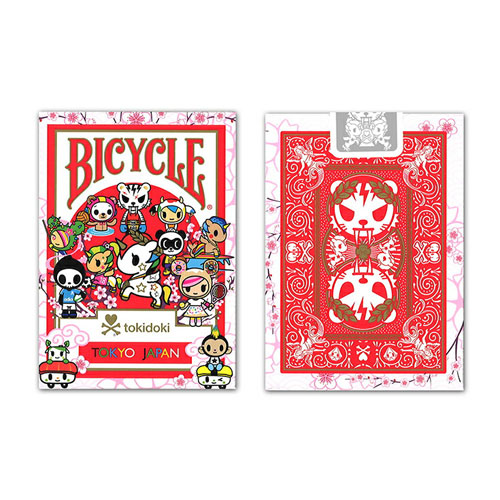 トランプカード トキドキ・バイスクル スポーツ レッド 赤 tokidoki BICYCLE SPORTS RED 【ゆうパケット(ポスト投函)でお届け】