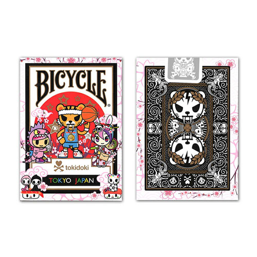 トランプカード トキドキ・バイスクル スポーツ ブラック 黒 tokidoki BICYCLE SPORTS BLACK 【ゆうパケット(ポスト投函)でお届け】