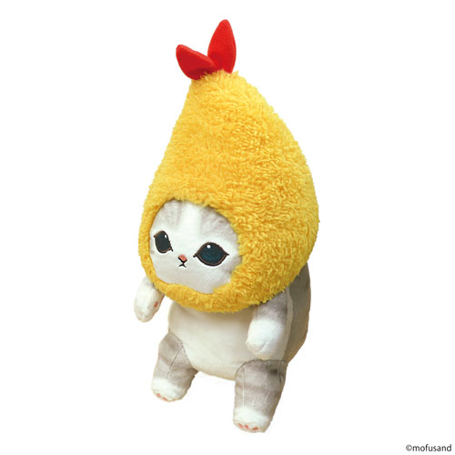 ふんばるず mofusand (モフサンド) えびにゃん ぬいぐるみ