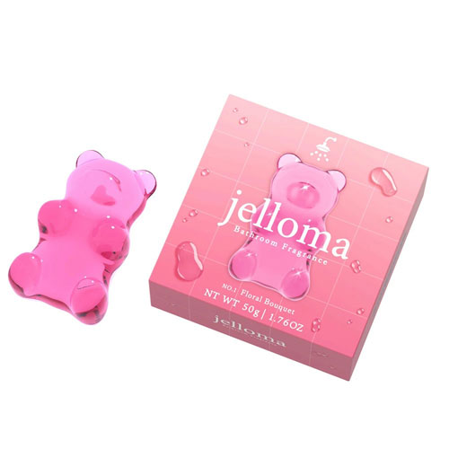 jelloma ジェロマ No.1 フローラルブーケ (バスルーム用ゼリーフレグランス 芳香剤)