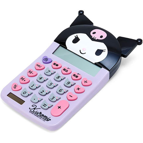 サンリオ クロミ フェイス形キー電卓 633950