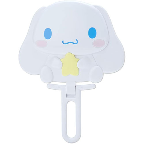 サンリオ フェイス形ハンドミラー シナモロール