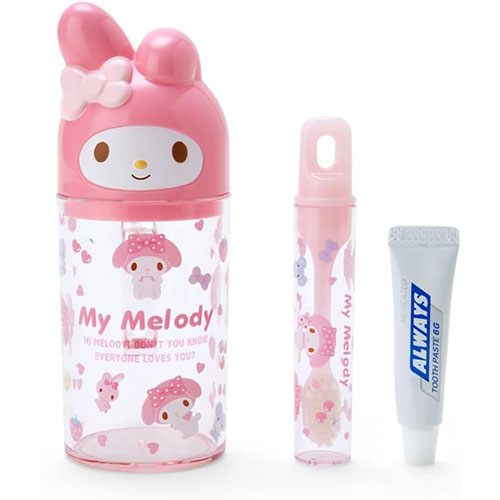 サンリオ マイメロディ ハブラシ＆コップセット
