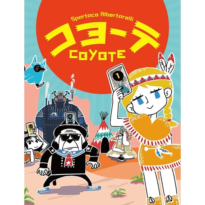 コヨーテ 日本語版 (COYOTE) ニューゲームズオーダー パーティゲーム 推理ゲーム 【ゆうパケット(ポスト投函)でお届け】