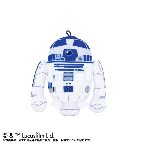 STAR WARS (スターウォーズ) PlayCharm R2-D2 (スマホスタンドぬいぐるみ プレイチャーム)