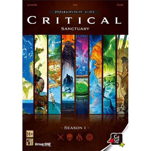 クリティカル:サンクチュアリ シーズン1 完全日本語版 グループSNE BOX型RPG ボードゲーム