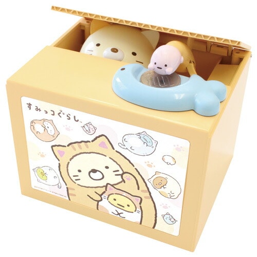 すみっコぐらしバンク ねこ 貯金箱