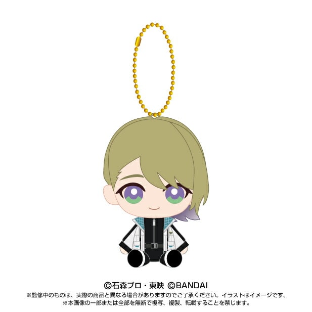 ライドカメンズ Chibiぬいおすわりマスコット Q