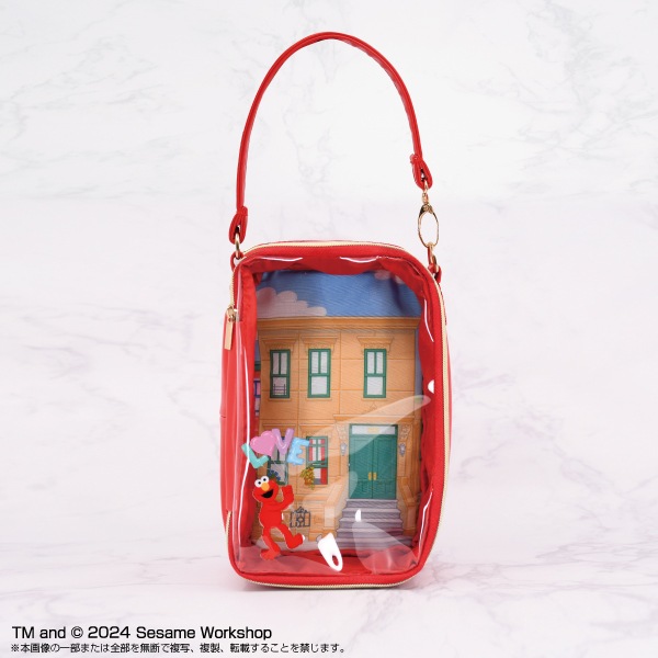SESAME STREET(セサミストリート) Chibiぬいのでこれーしょん ポーチ エルモ