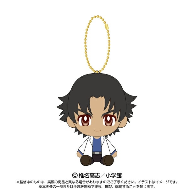 絶対可憐チルドレン Chibiぬいおすわりマスコット 賢木修二 (ボールチェーンぬいぐるみ)