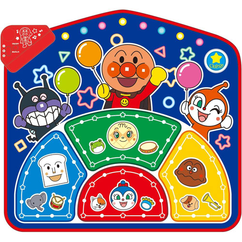 全身でダンスも！クイズも！アンパンマンわくわくゲームマット