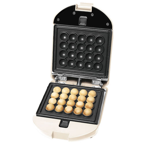 着脱式 卵ボーロメーカー ホワイト ピーナッツクラブ S01HS-006WH