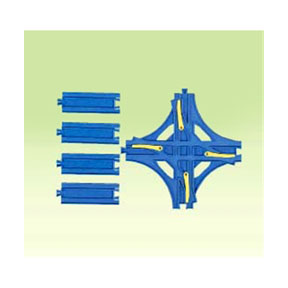 プラレール R-14 交差ポイントレール 【レール部品 電車 鉄道玩具 タカラトミー】