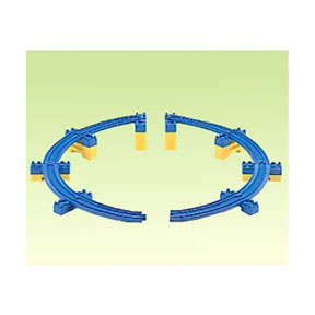 プラレール R-18 坂曲線レール 【レール部品 電車 鉄道玩具 タカラトミー】