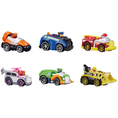 パウ・パトロール ダイキャストビークルギフトパック (6台セット)