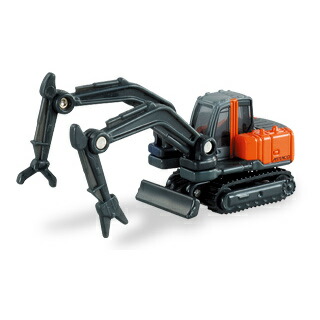 トミカ No.65 日立建機 双腕作業機 アスタコ 【サック箱 ミニカー タカラトミー】