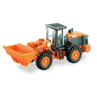 トミカ No.71 日立建機 ホイールローダー 【サック箱 ミニカー タカラトミー】