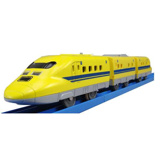プラレール S-07 ライト付923形 ドクターイエローT4編成 (2014年新発売版) 【車両単品(新幹線・編成車両) 電車 鉄道玩具 タカラトミー】