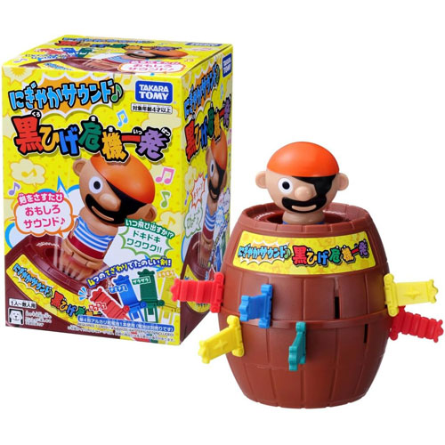 にぎやかサウンド♪ 黒ひげ危機一発