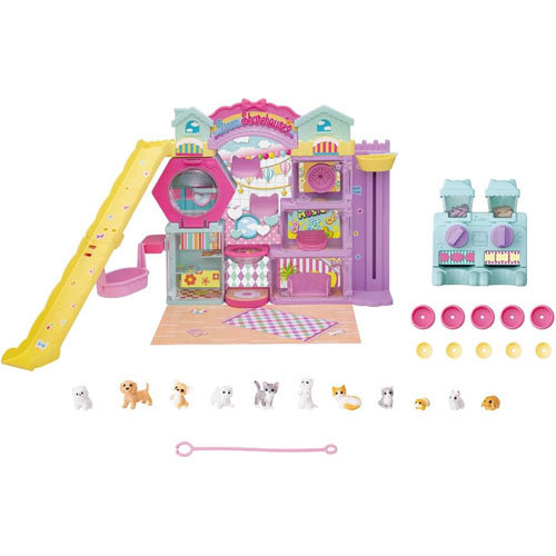 リカちゃん わんにゃんシェアハウス (ペット11匹付属)