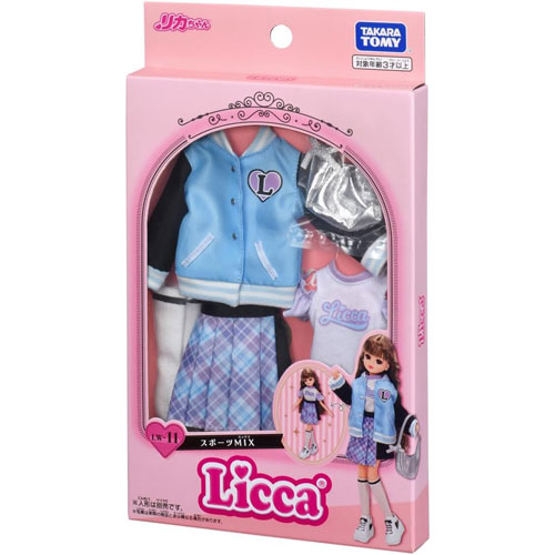 リカちゃん ドレス LW-11 スポーツMIX