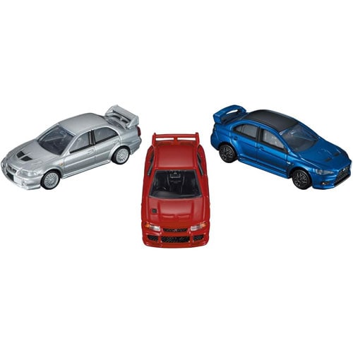 トミカプレミアム MITSUBISHI LANCER EVOLUTION 3 MODELS Collection (三菱ランサーエボリューション 3モデルコレクション 3台セット)