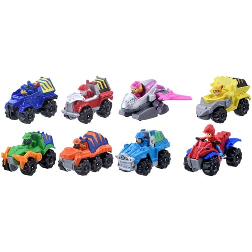 パウ・パトロール ダイキャストビークルギフトパック (ダイノver.) (ミニカー 8台セット)