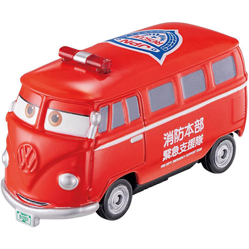 カーズ トミカ C-19 フィルモア (消防指揮車タイプ)