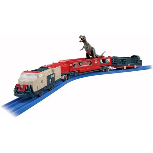 プラレール ジュラシック・ワールド 恐竜輸送列車