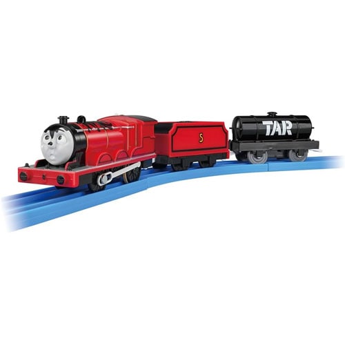 【7月26日発売予定】 プラレール トーマス TS-16 プラレールジェームスとタール貨車