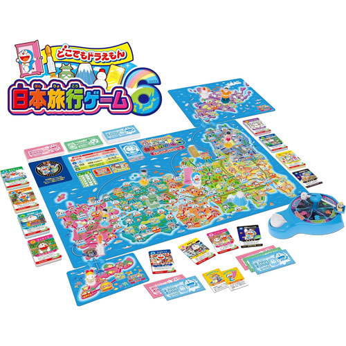どこでもドラえもん 日本旅行ゲーム6 ボードゲーム